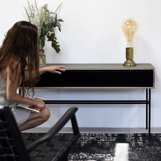 Lemus HOME Piano, Olive Green - Audio Furniture - Lydmøbel